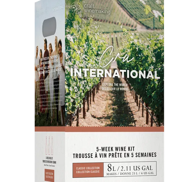 Cru International German Gewurtztraminer White Wine Kit