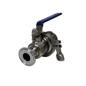 Quick Clean Tri-Clamp Ball Valve