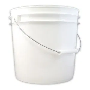 2 gallon solid bucket
