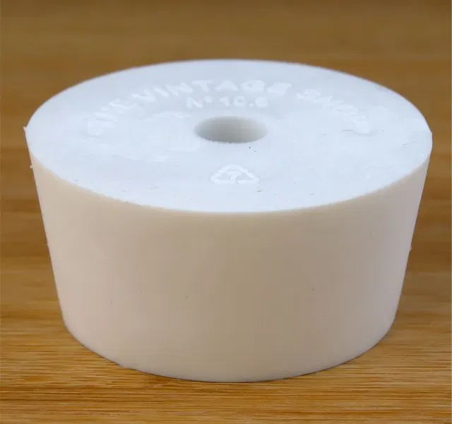 #10.5 Rubber Stopper, bored