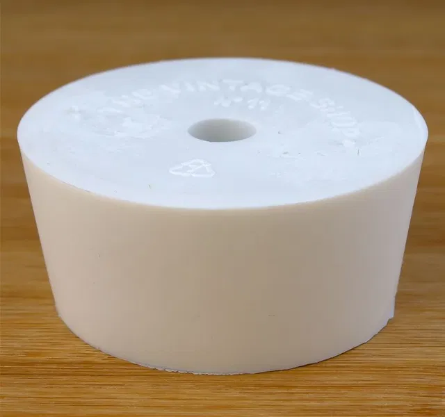 #11.5 Rubber Stopper, bored