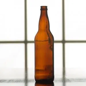 Crown Cap Beer Bottles - 22 oz (Case of 12)