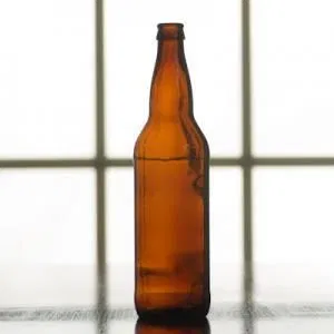 Crown Cap Beer Bottles - 22 oz (Case of 12)