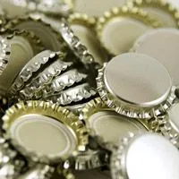 Silver Oxygen Barrier Crown Caps - 144 count