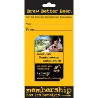 American Homebrewers Association 1 Year Membership - AHA Gift Card