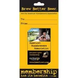 American Homebrewers Association 1 Year Membership - AHA Gift Card