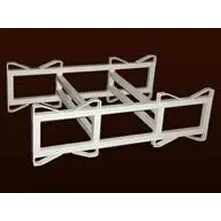 Double Barrel Steel Rack