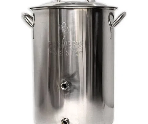Brewers Best 8 Gallon Basic Brewing Kettle with 2 Ports