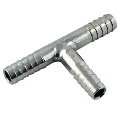 Gas Line T Splitter/Brass