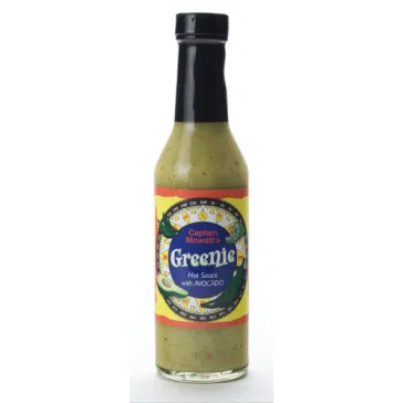 Captain Mowatts Greenie Hot Sauce - Salsa Verde Picante