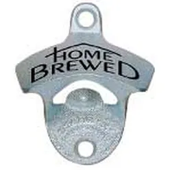 Home Brewed Wall Mount Bottle Opener