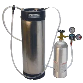 Ball Lock Keg System with Stainless Shank and Perlick Faucet