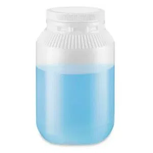 1 gallon HDPE plastic jar with cover