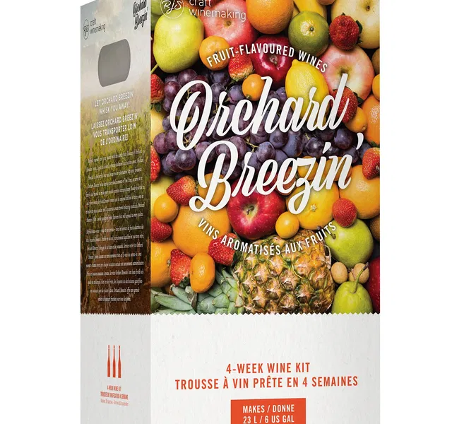 Orchard Breezin Very Black Cherry Wine Kit