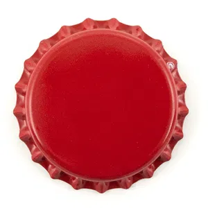 Red Oxygen Barrier Crown Caps - 144 Count