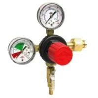 CO2 Regulator with 1/4" MFL Check Valve
