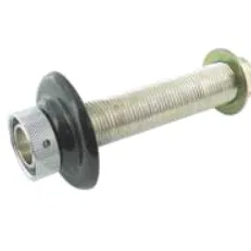 Shank w/flange 4 1/8" chrome plated brass