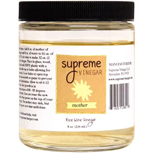 Rice Wine Vinegar Mother 8 oz.