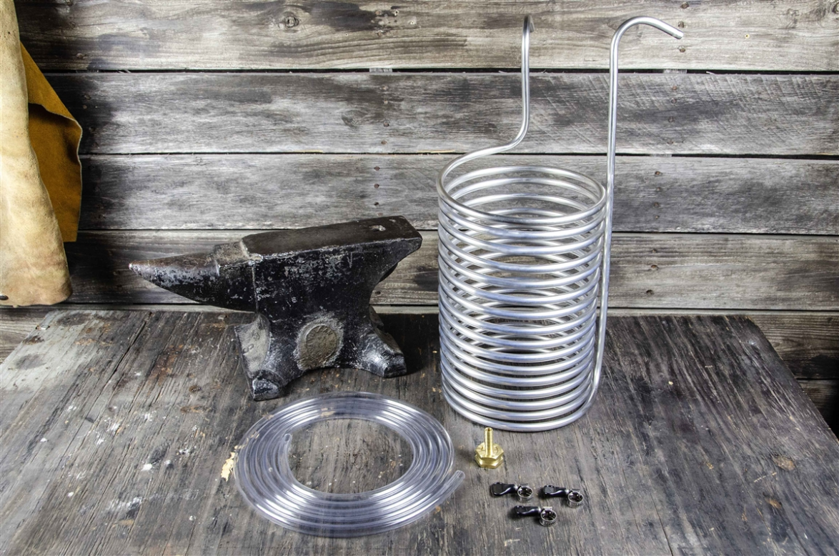 Anvil Immersion Chiller Beer Wine Hobby Store View