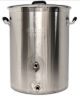 Brewers Beast Basic Brewing Inductrion-Ready Pot 16 Gallon w/ Two Ports