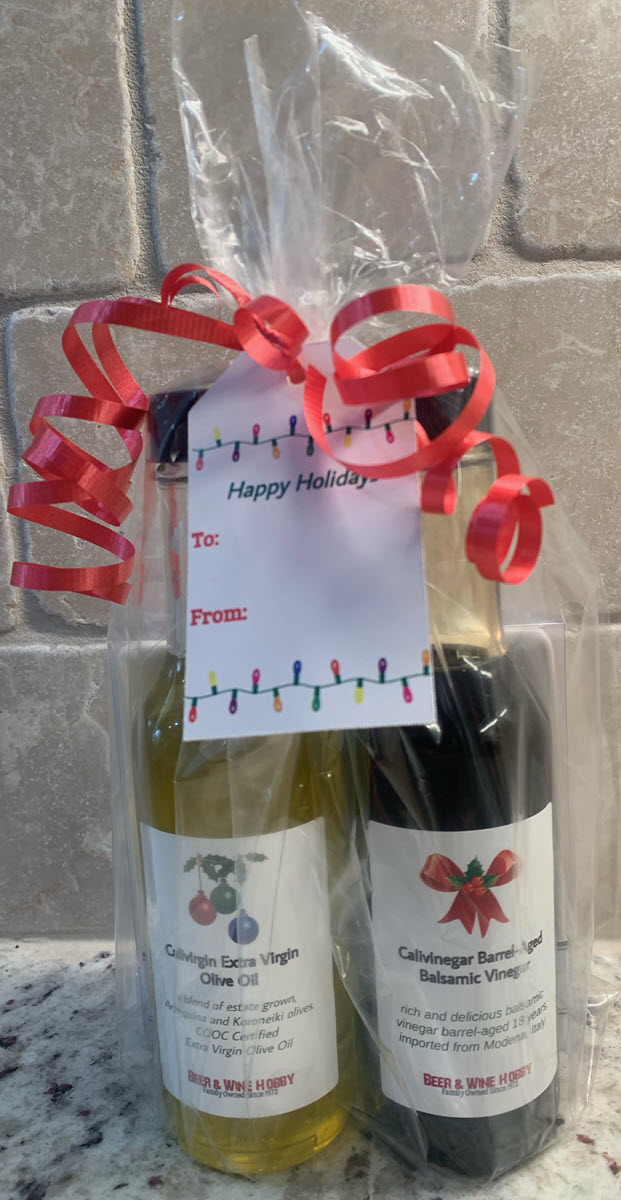 Calivirgin Extra Virgin Olive Oil & 18 year old Balsamic Vinegar Gift