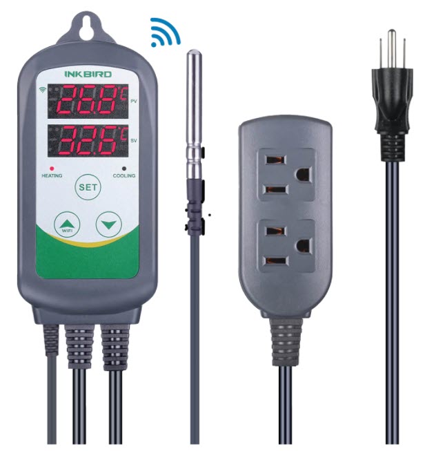 Inkbird ITC308 WIFI Temperature Controller Beer Wine Hobby Store View