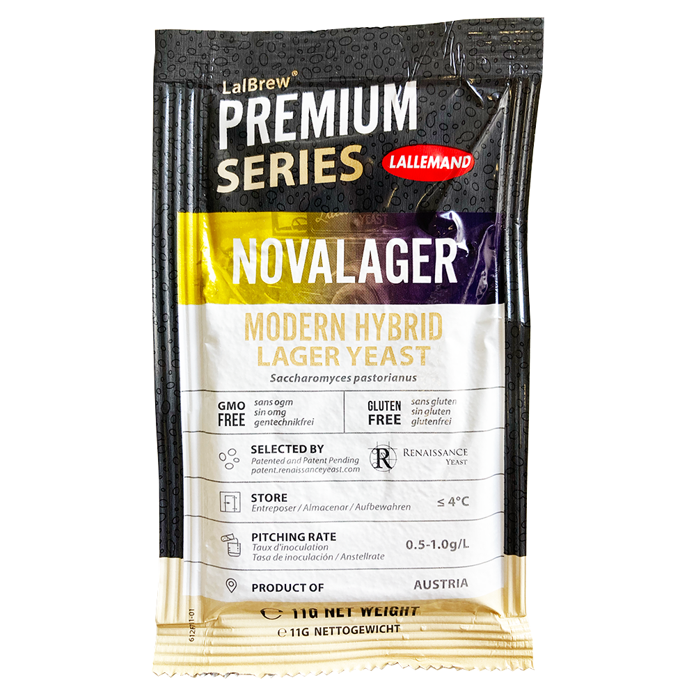 Lallemand NovaLager Yeast Beer Wine Hobby Store View
