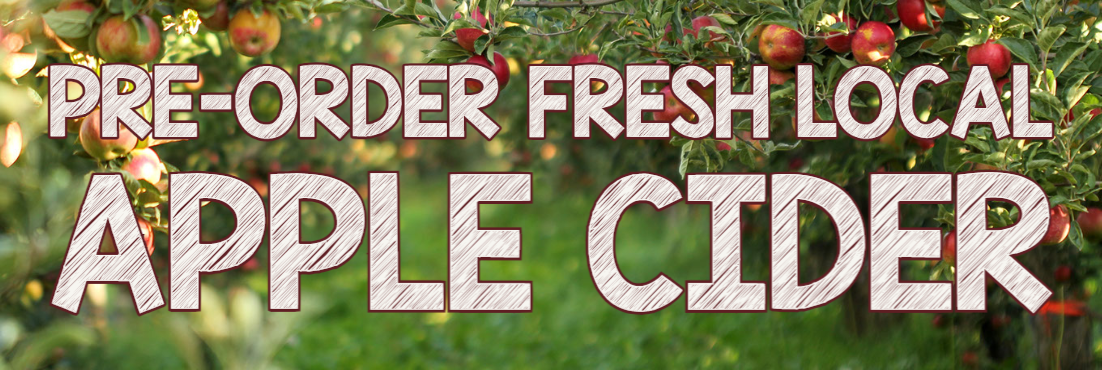 Fresh Local Apple Cider